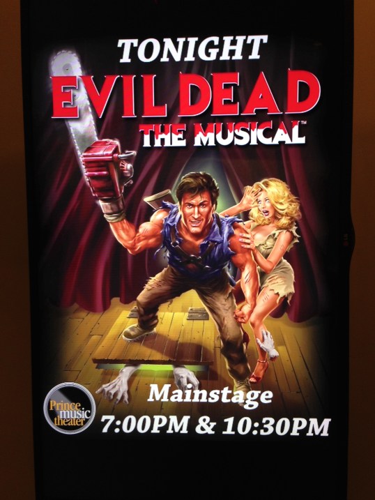 evil dead the musical book
